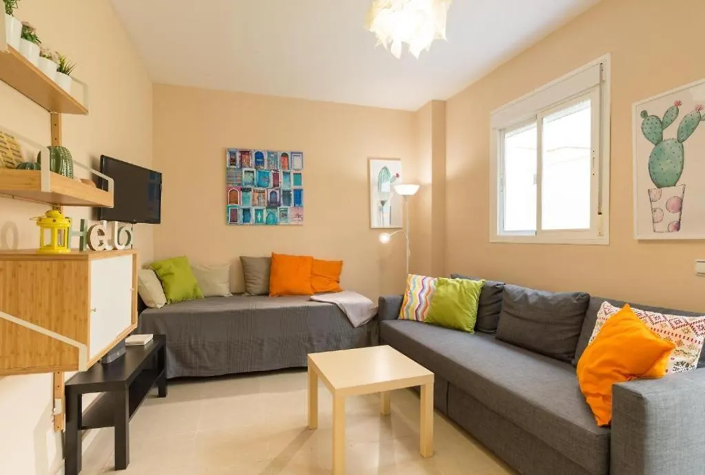 Plaza Merced Patio-Parking Gratis Jinetes3 Malaga 0*,